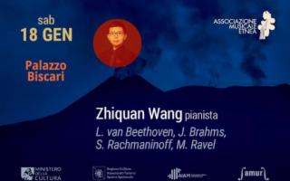 A Palazzo Biscari l'enfant prodige del pianoforte Zhiquan Wang
