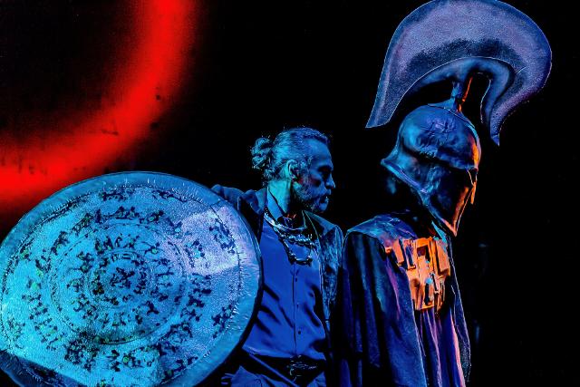 "Iliade - Il gioco degli dèi" con Alessio Boni - ph Filippo Manzini "Iliade - Il gioco degli dèi" con Alessio Boni - ph Filippo Manzini