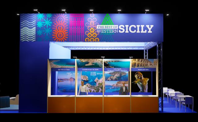 Lo stand The Best of Western Sicily per la Bit 2025 Lo stand The Best of Western Sicily per la Bit 2025
