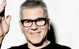 Michele Zarrillo in piazza della Vittoria a Marsala (TP)