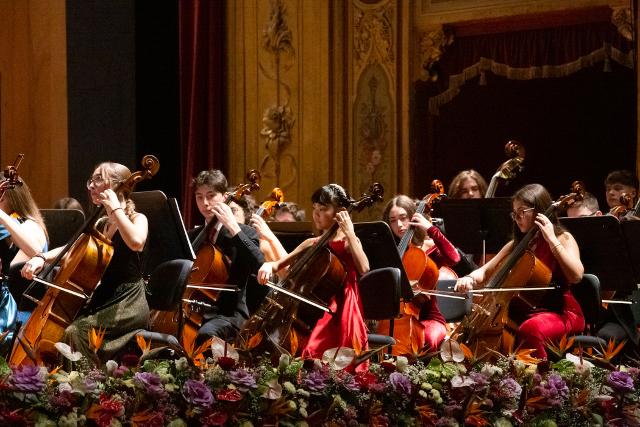 Gli archi della Massimo Kids Orchestra - ph Rosellina Garbo