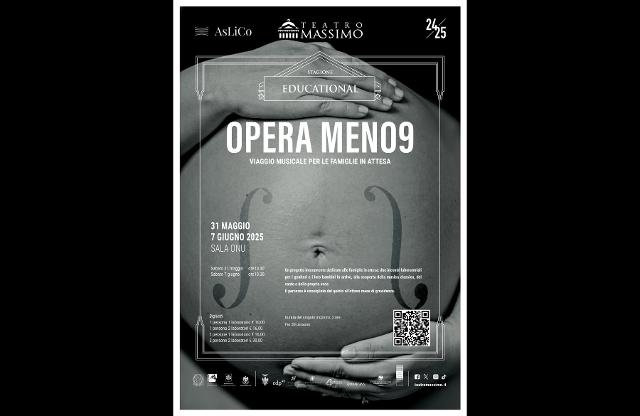 ''Opera meno 9'', un viaggio musicale per le mamme in attesa al Teatro Massimo di Palermo