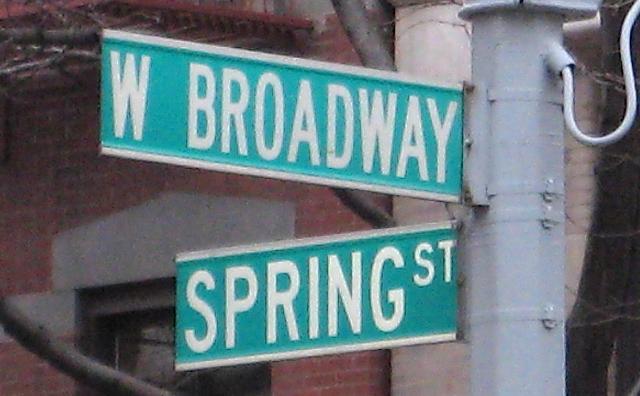 West Broadway, Manhattan - New York West Broadway, Manhattan - New York