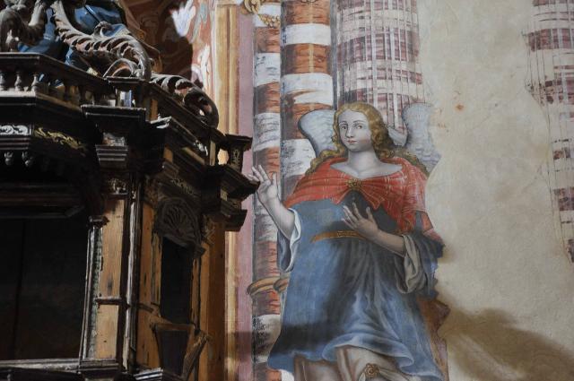 Affresco della Chiesa Convento di Maria SS degli Angeli, Assoro