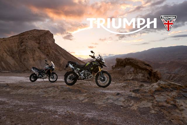 Triumph Tiger 2026: scopri le nuove Alpine & Desert Edition per avventure estreme