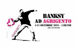 Banksy ad Agrigento Capitale Italiana della Cultura