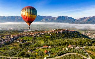 Un regalo di Natale indimenticabile: un volo in mongolfiera su Centuripe