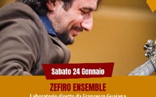 ''Zefiro Ensemble'', Concerto - Laboratorio diretto da Francesco Guaiana da Cinematocasa a Palermo