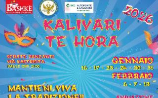 “Kalivari te Hora'' - A Piana degli Albanesi impazza il Carnevale