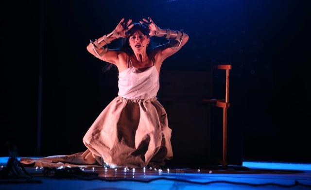 ALESSANDRA SALAMIDA in "IO. È FINITA LA MIA CORSA"