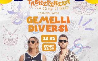 I Gemelli Diversi con ''Tachipirina, la tua dose di Indie Carnival'' a Cinisi (PA)
