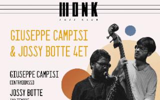 ''Giuseppe Campisi & Jossy Botte'' al Monk jazz Club di Catania