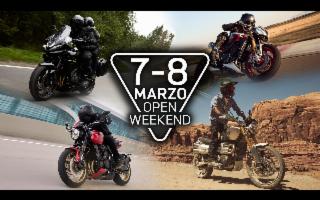 È il momento di tornare in moto: Open Weekend Triumph 7/8 marzo