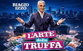 Biagio Izzo in ''L'Arte della Truffa'' a Teatro Abc di Catania