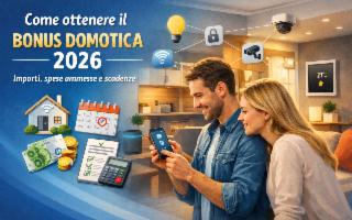 Come ottenere il bonus domotica 2026: importi, spese ammesse e scadenze