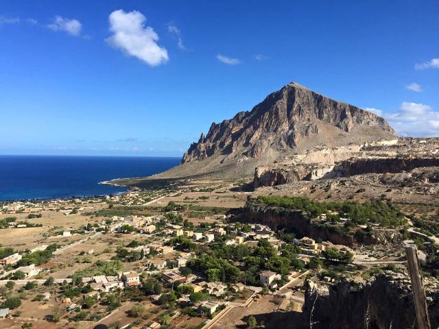 Panorama su Monte Cofano