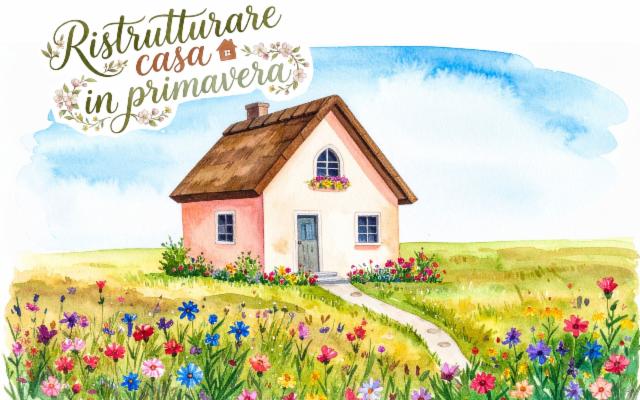 Perché la primavera è la stagione perfetta per ristrutturare casa