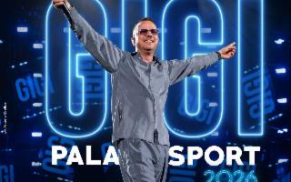 Gigi D'Alessio con Gigi Palasport 2026 al PalaRescifina di Messina