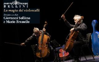 ''La magia dei violoncelli'': Giovanni Sollima e Mario Brunello al Massimo Bellini di Catania