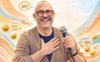 Marco Li Vigni in ''Liberi di Ridere'' alla Bottega 5 dei Cantieri Culturali alla Zisa di Palermo