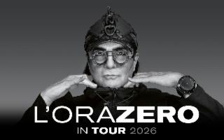 Renato Zero in ''L'Orazero in Tour 2026'' al PalaRescifina di Messina