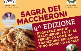 Sagra dei Maccheroni Siciliani al Ferretto a Mongiuffi Melia (ME)