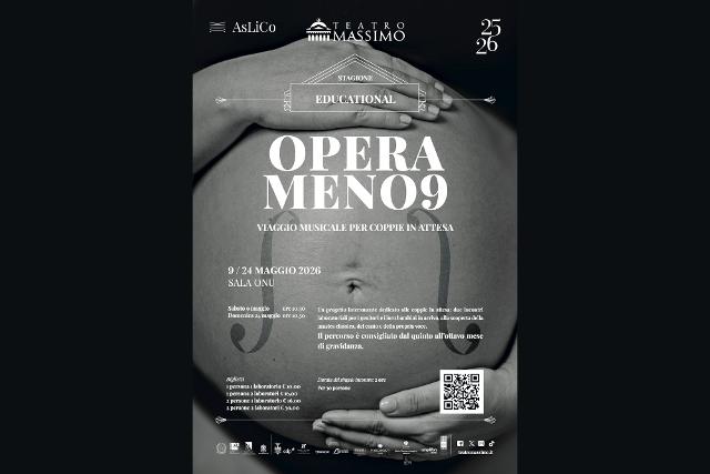 ''Opera meno9 - Viaggio musicale per le famiglie in attesa'', due laboratori al Teatro Massimo di Palermo