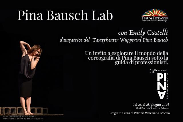 Arriva a Palermo il ''Pina Bausch LAB''