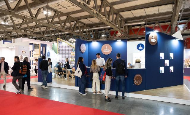 Lo stand Fiasconaro al TuttoFood 2025 Lo stand Fiasconaro al TuttoFood 2025