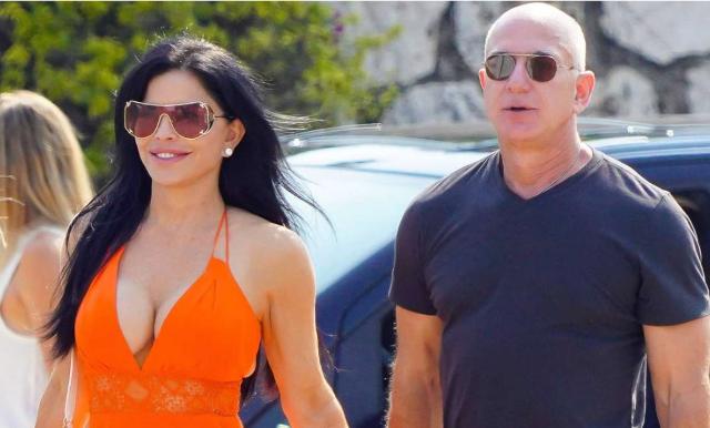 Jeff Bezos e Lauren Sánchez a Taormina