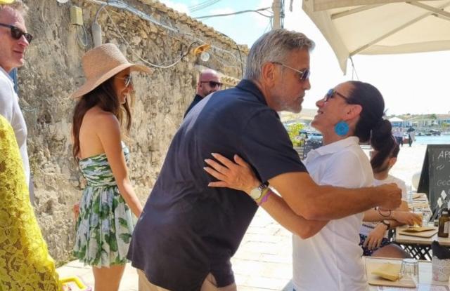 George Clooney a Marzamemi
