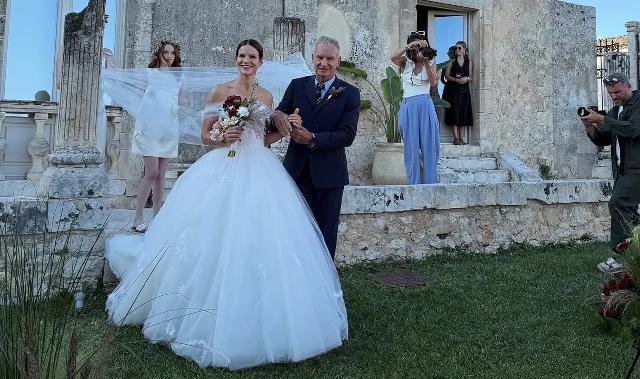Sting e la figlia Fuschia a Noto