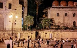 ''Palermo Abballa Folk'' in piazza Bellini a Palermo
