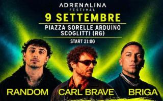 Carl Brave, Random e Briga all'Adrenalina Festival di Scoglitti (RG)