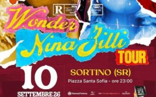 ''Wonder Nina Zilli Tour'' in piazza Santa Sofia a Sortino (SR)